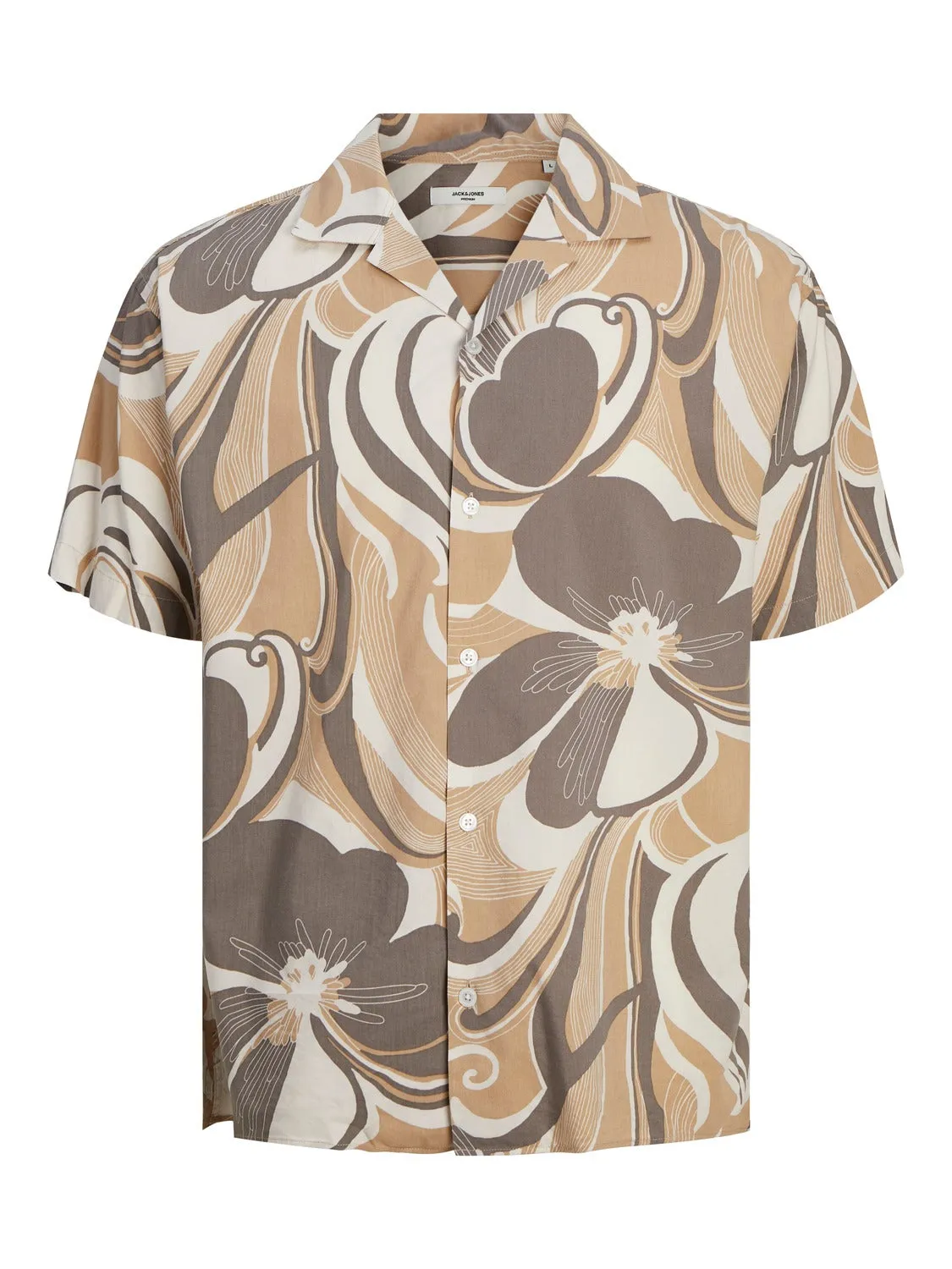 Plus Camisa Corte loose | Beige | Jack & Jones®