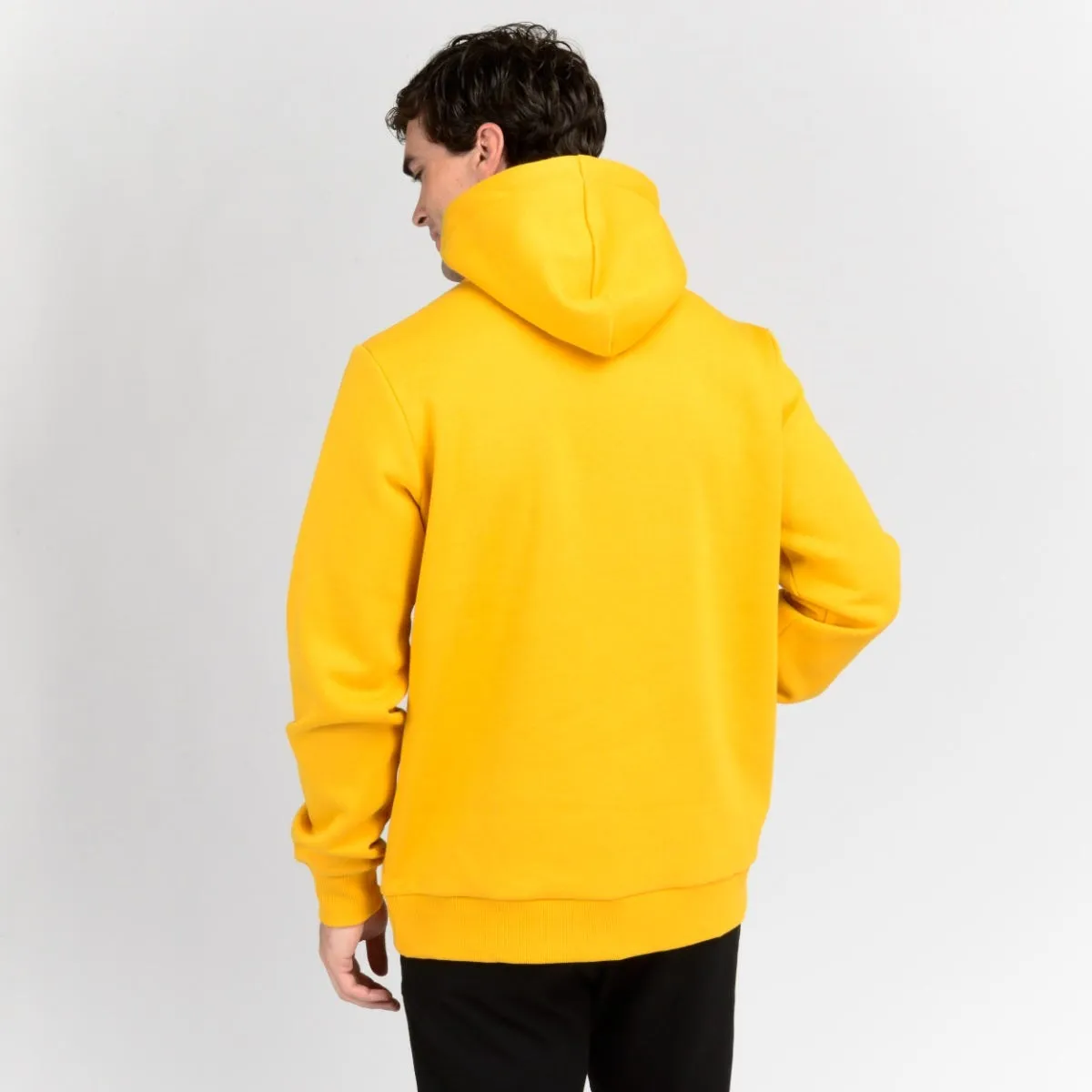 Polerón Lifestyle Hombre New Balance Hoodie Fleece Amarillo