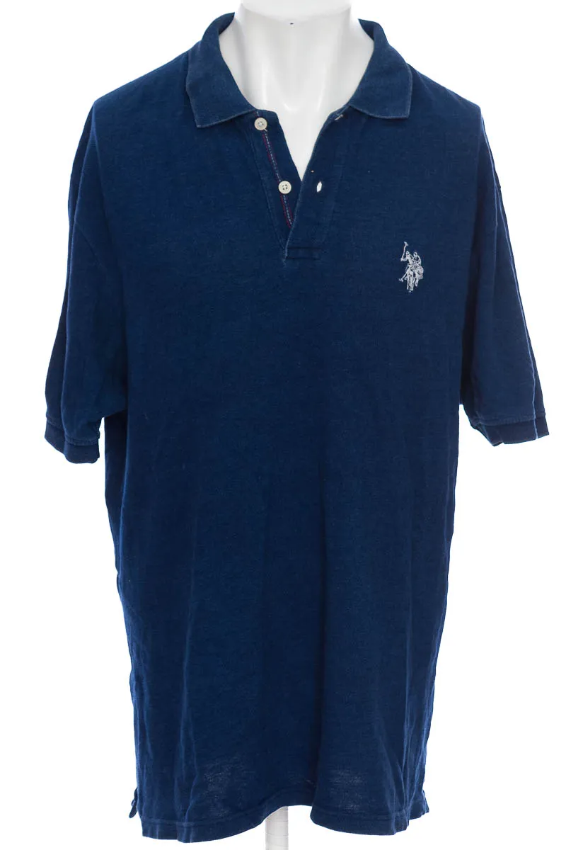 POLO COLOR AZUL  U.S.POLO