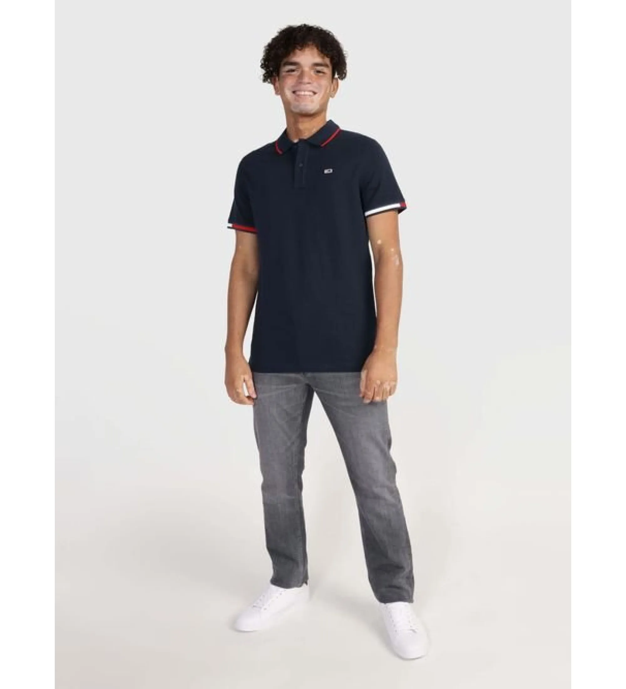 Polo Cuffs marino oscuro