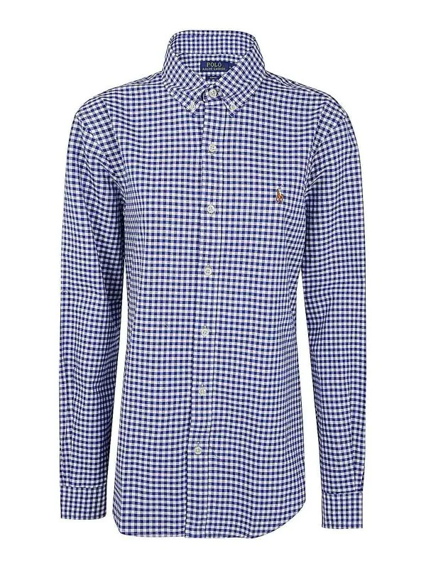 POLO RALPH LAUREN CAMISA  AZUL