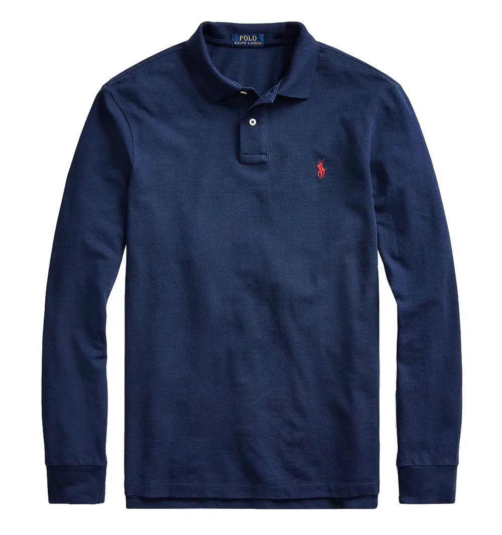 Polo Ralph Lauren de manga larga custom slim