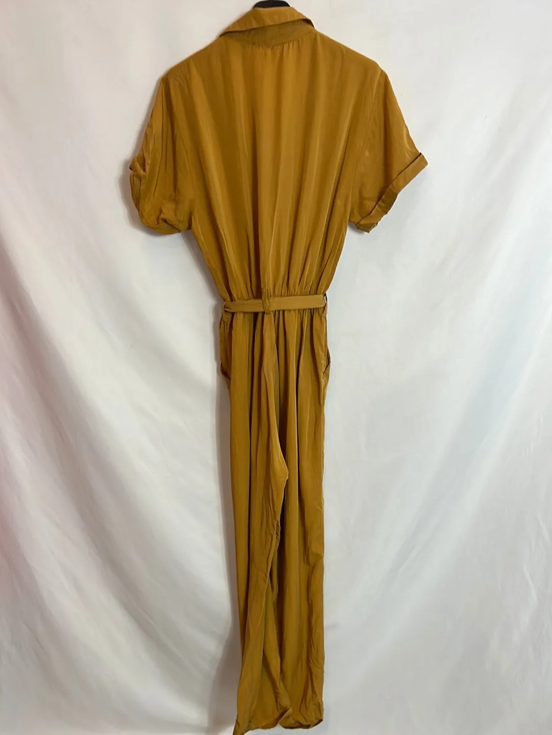 PULL&BEAR. Mono fluido mostaza T.m