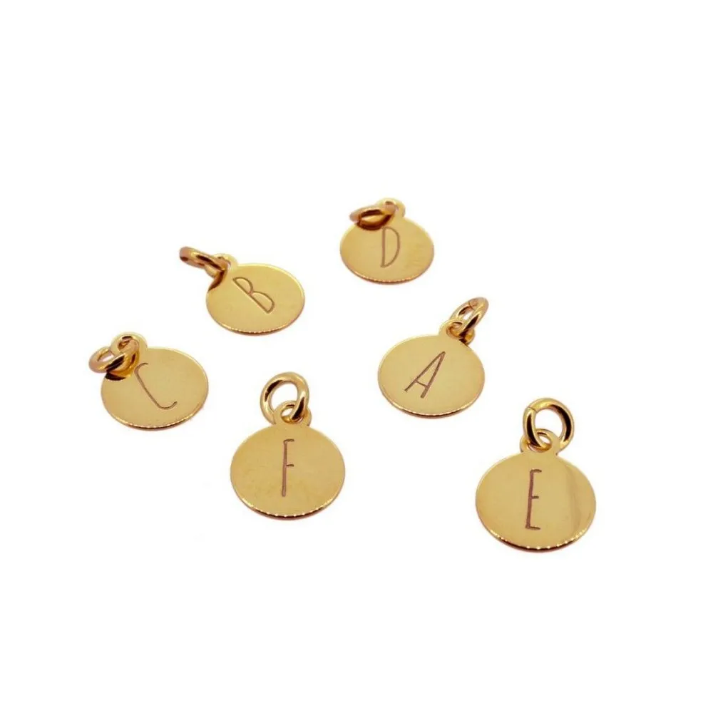 Pulsera Link Chapitas Oro