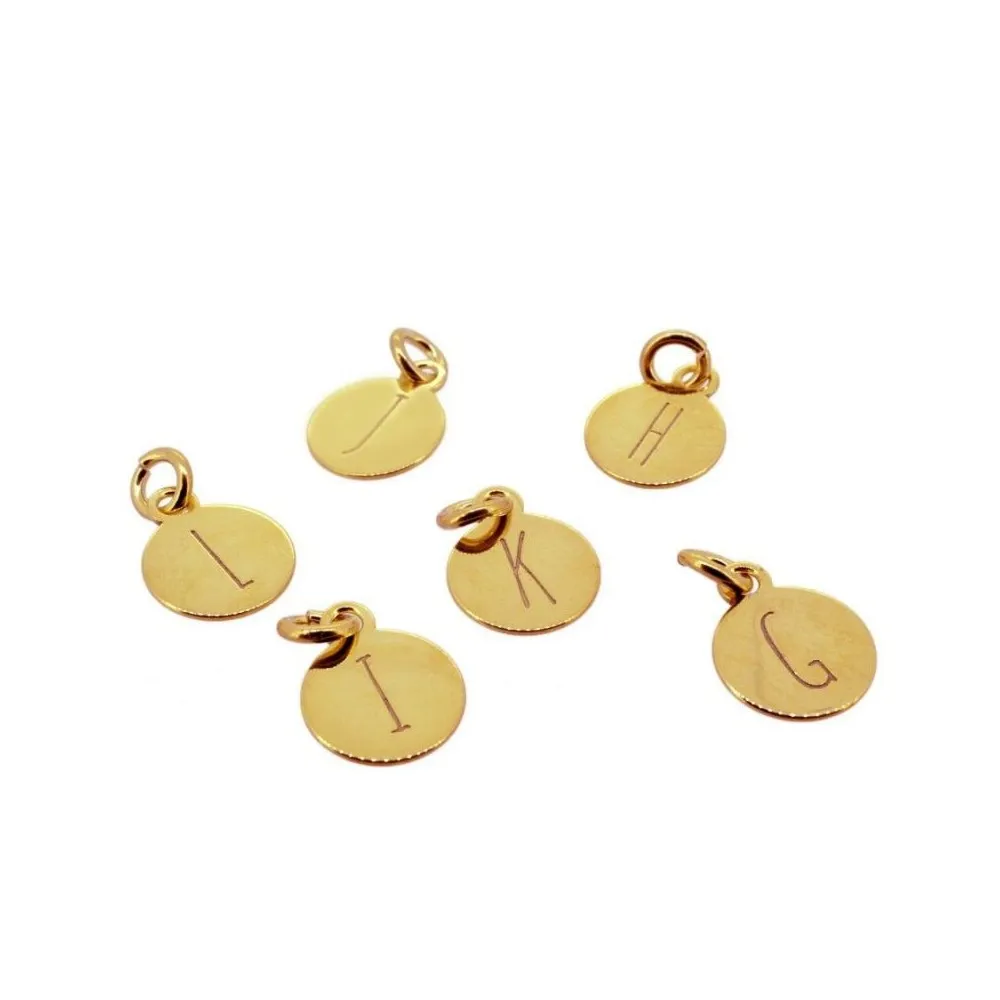 Pulsera Link Chapitas Oro