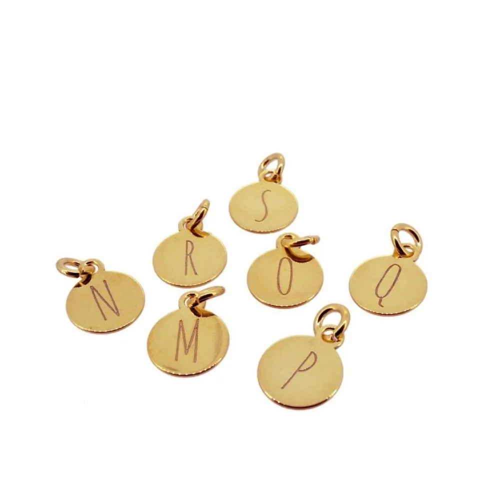 Pulsera Link Chapitas Oro