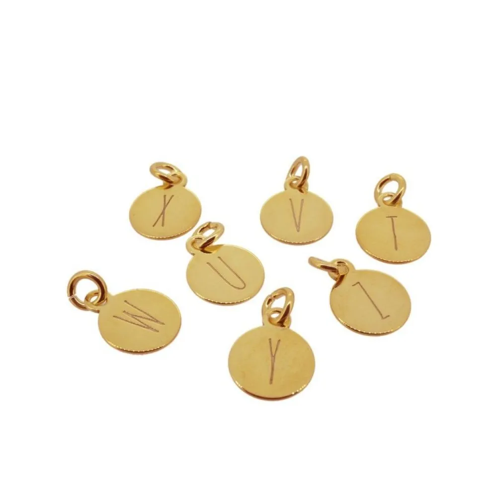 Pulsera Link Chapitas Oro