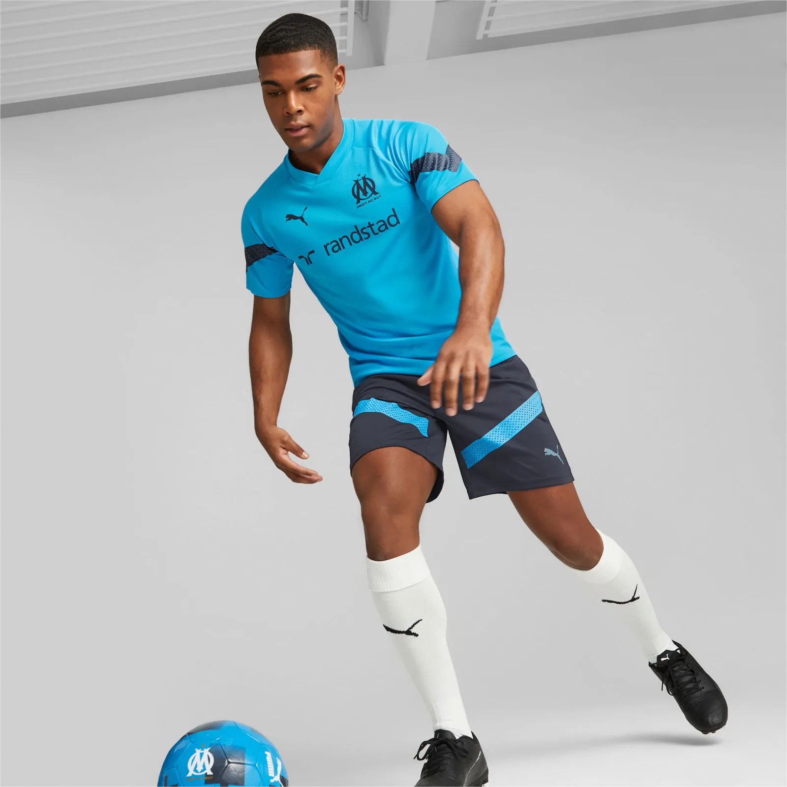 Puma Olympique de Marseille Football Shorts