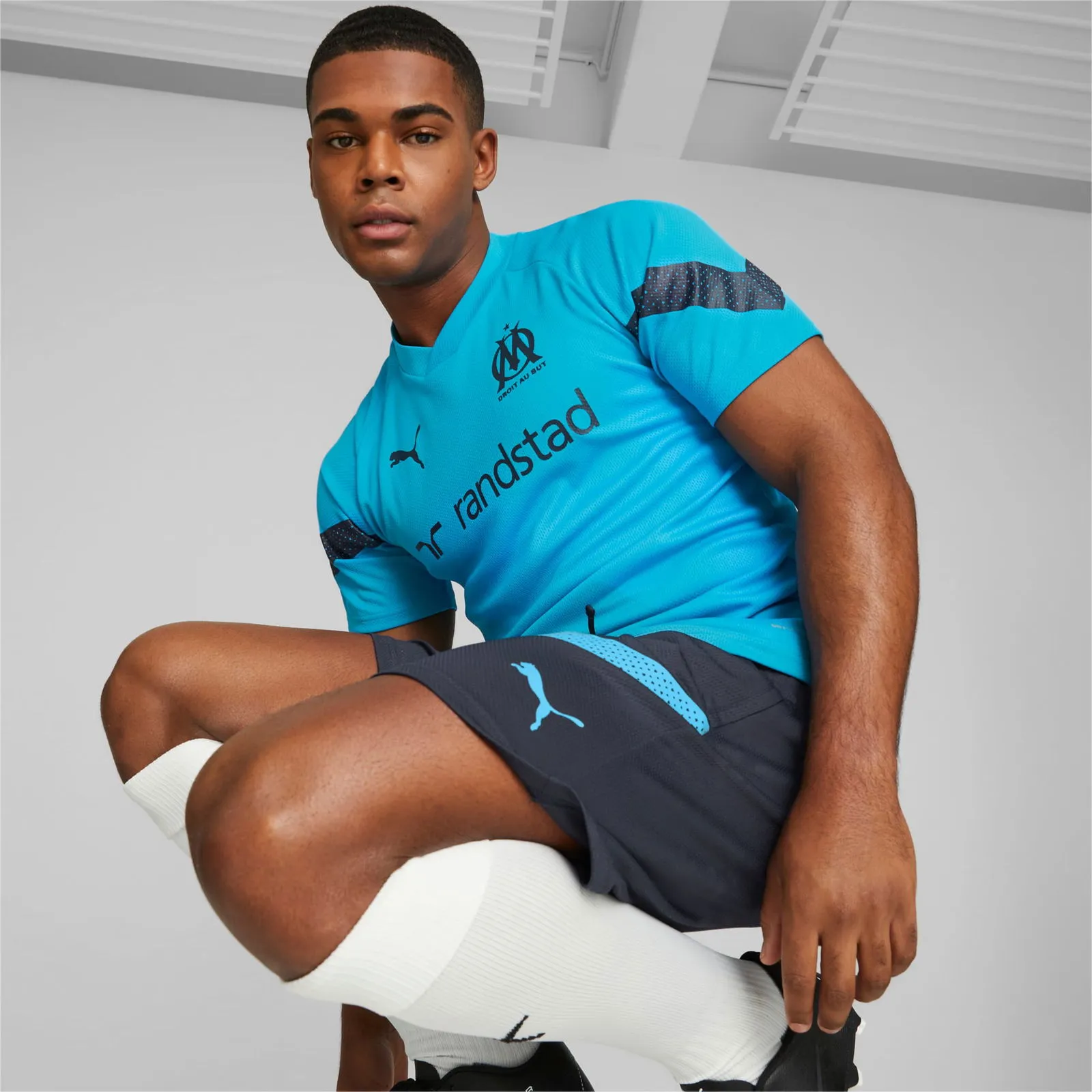 Puma Olympique de Marseille Football Shorts