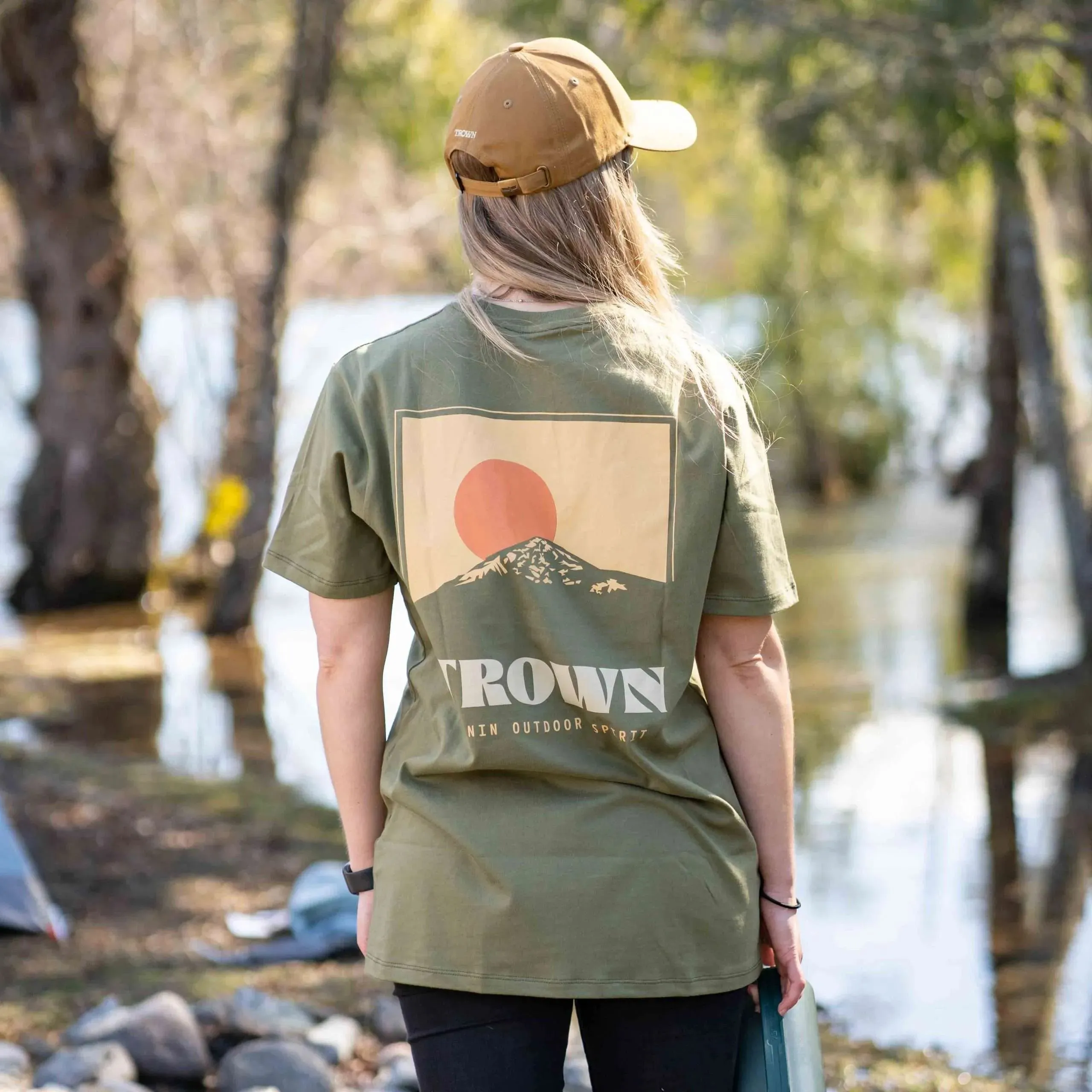 Remera Trown Lanin Verde