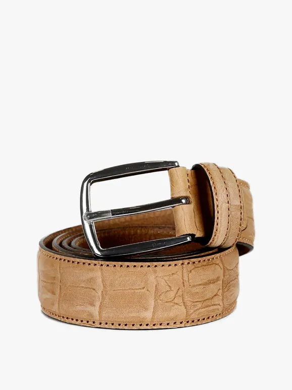 Renato Balestra Cinturón para hombre en piel de pitón