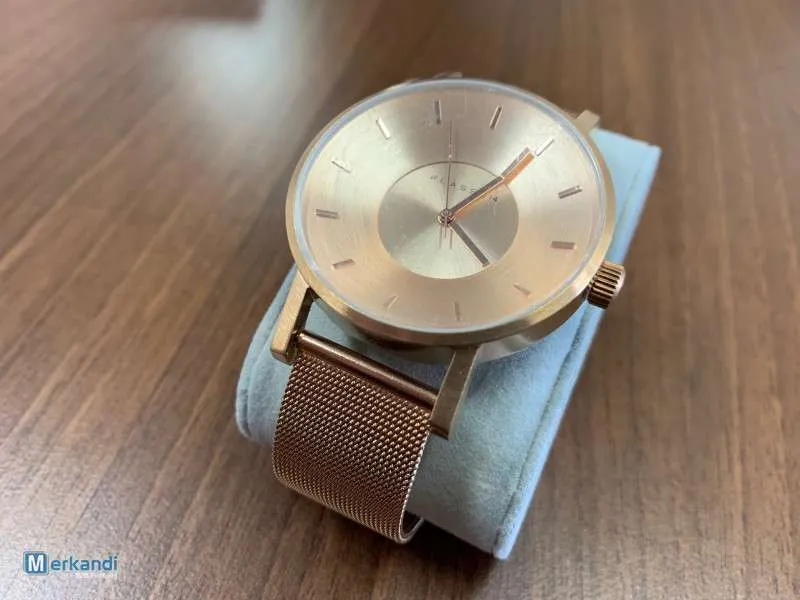 Reposte el reloj de diseño de clase 14 en una caja de regalo NUEVO y OVP.