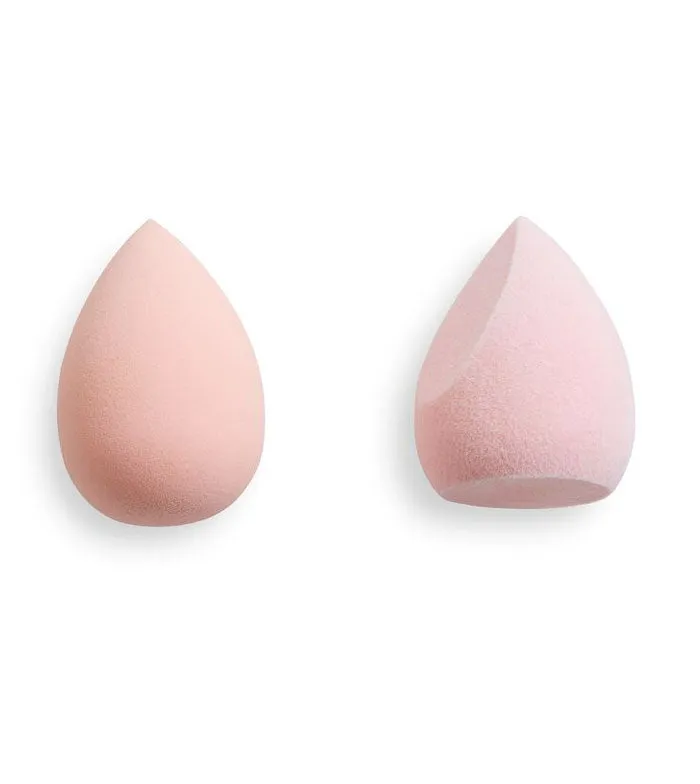 REVOLUTION  SET DE ESPONJAS DE MAQUILLAJE CONCEAL & FIX