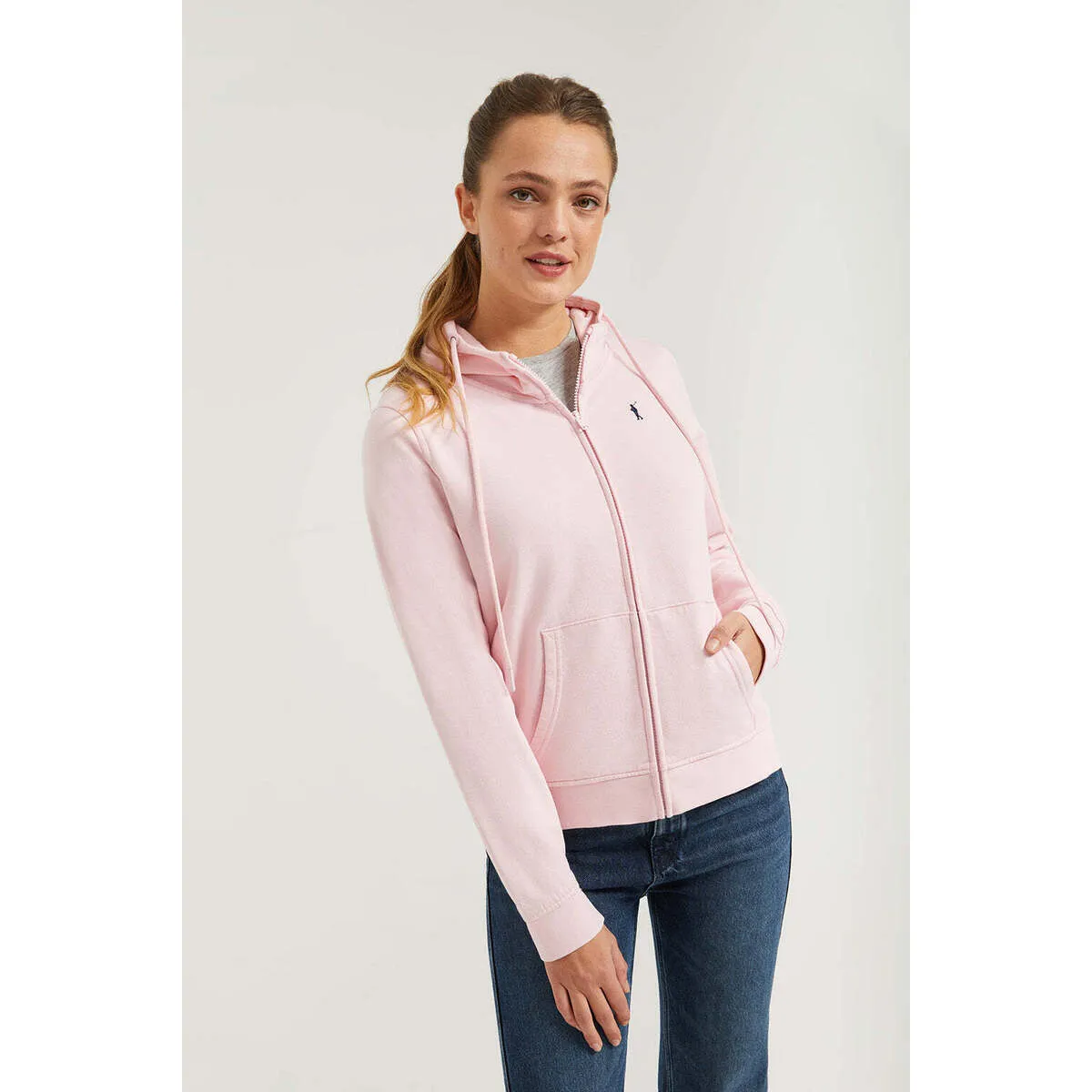 RIGBY GO W HOODIE ZIPPER SWEAT B FT