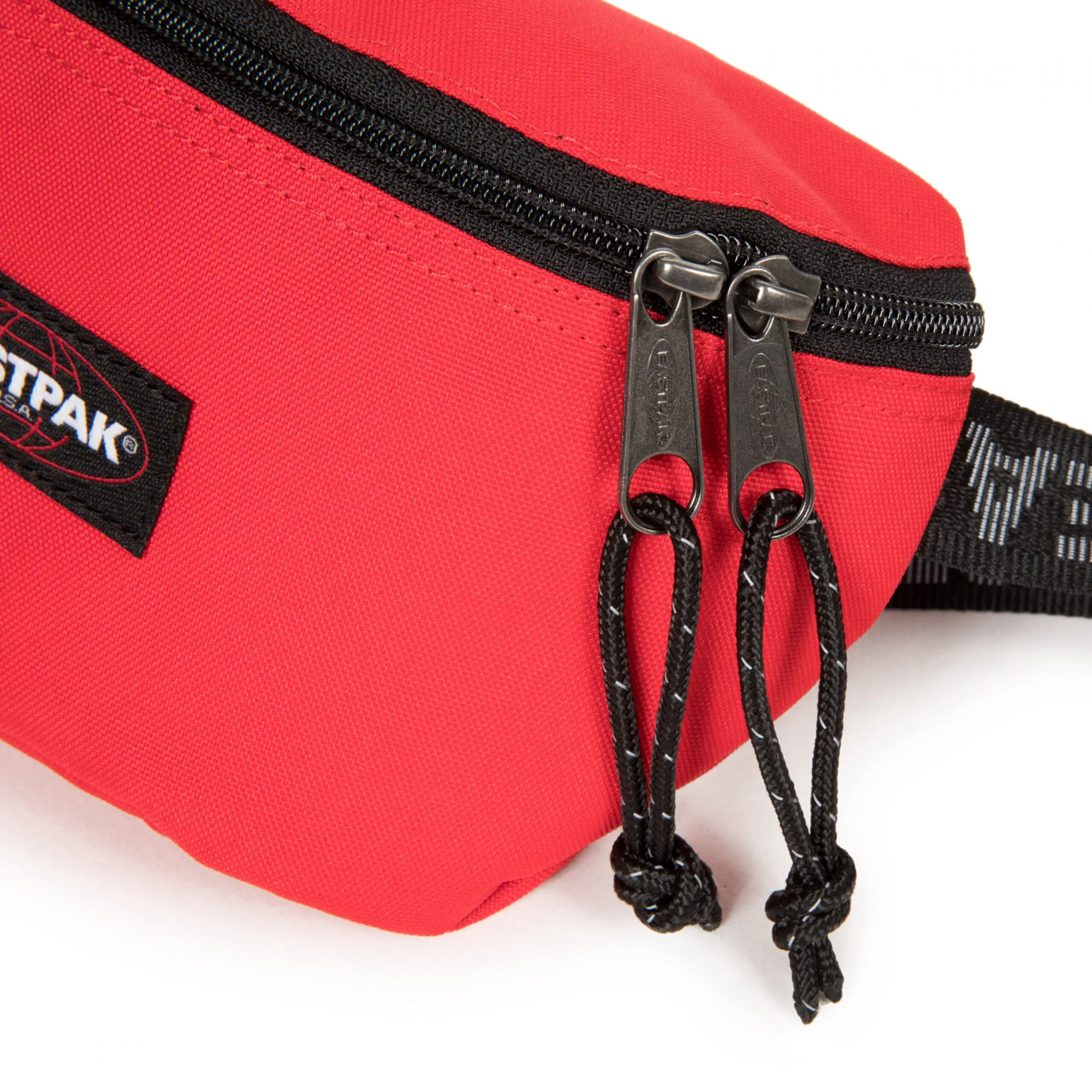 Riñonera Springer Eastpak  EK074A15 Bold Webbed roja con logo tiras