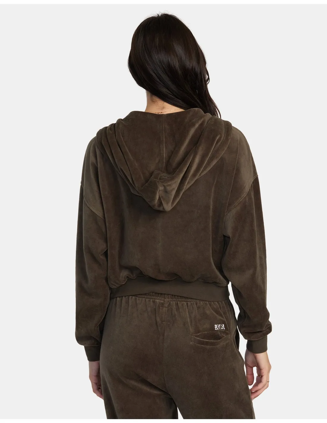 RVCA RING  MAJOR BROWN  SUDADERA CON CAPUCHA MUJER