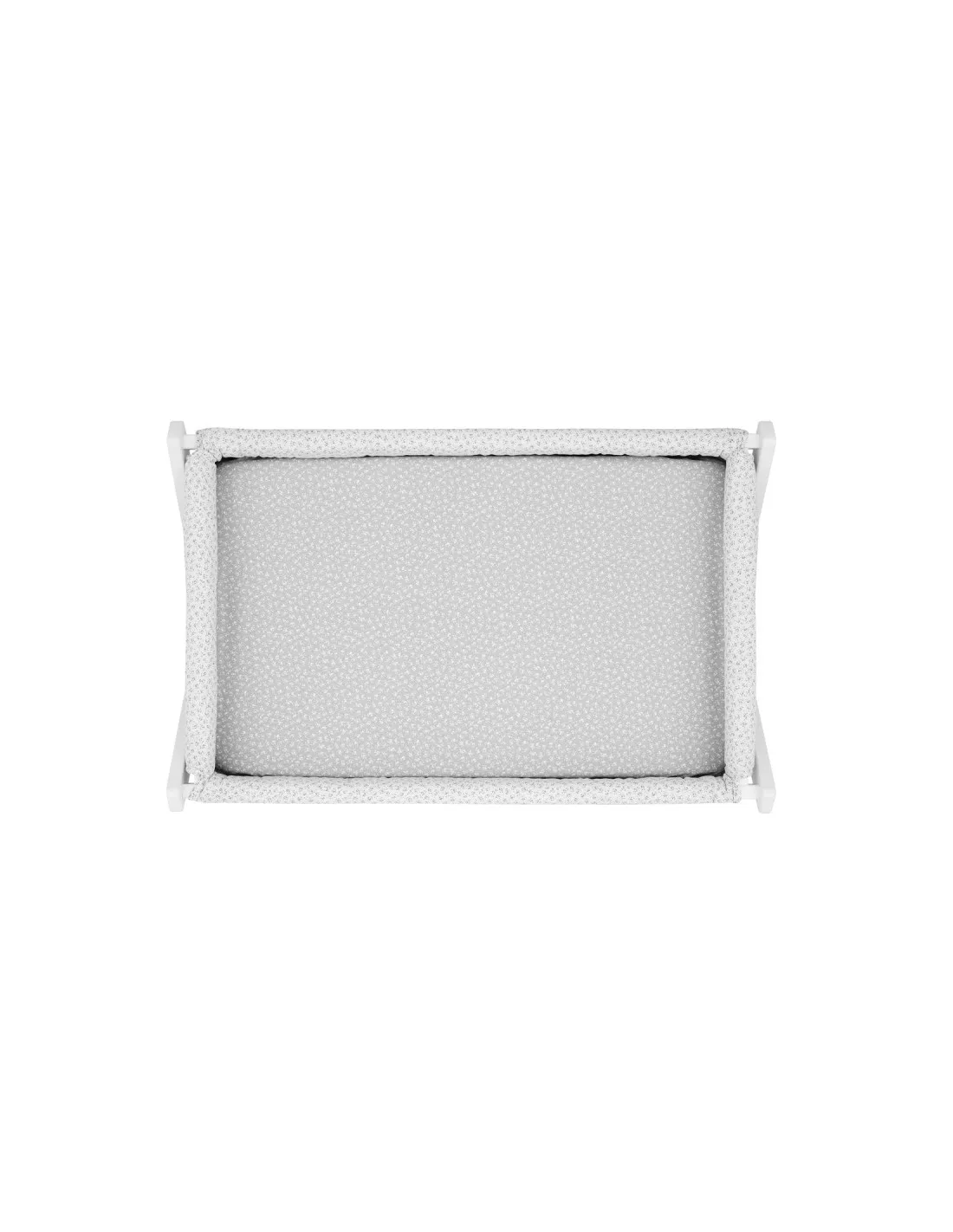 Sabana bajeras pack 2 minicuna Liberty Gris de Cambrass