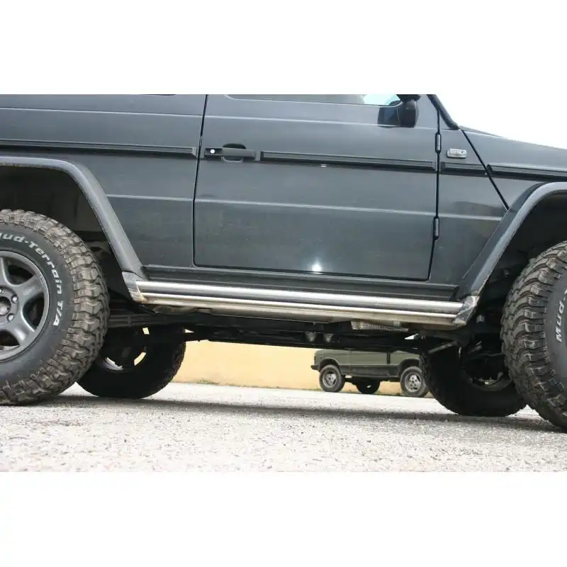 SALIDA LATERAL DESPUéS DEL TUBO PRIMARIO, MERCEDES CLASE G W463 350GD, 3.5L TD, CHASIS CORTO, 19921