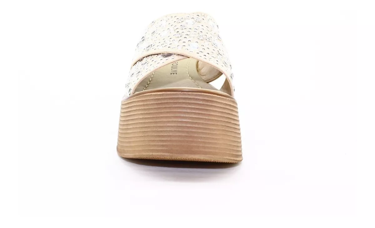 SANDALIA MUJER PLATAFORMA BELSOULYE 211802 BRILLO CARG