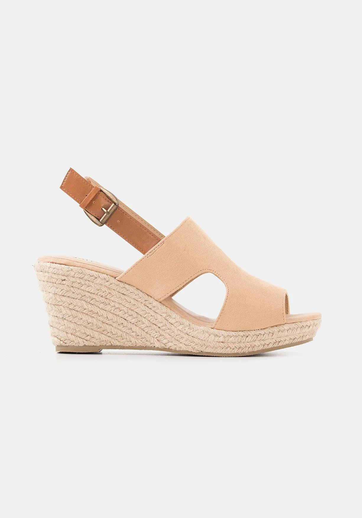 Sandalias con tira cierre hebilla sostenible de Mujer TEX