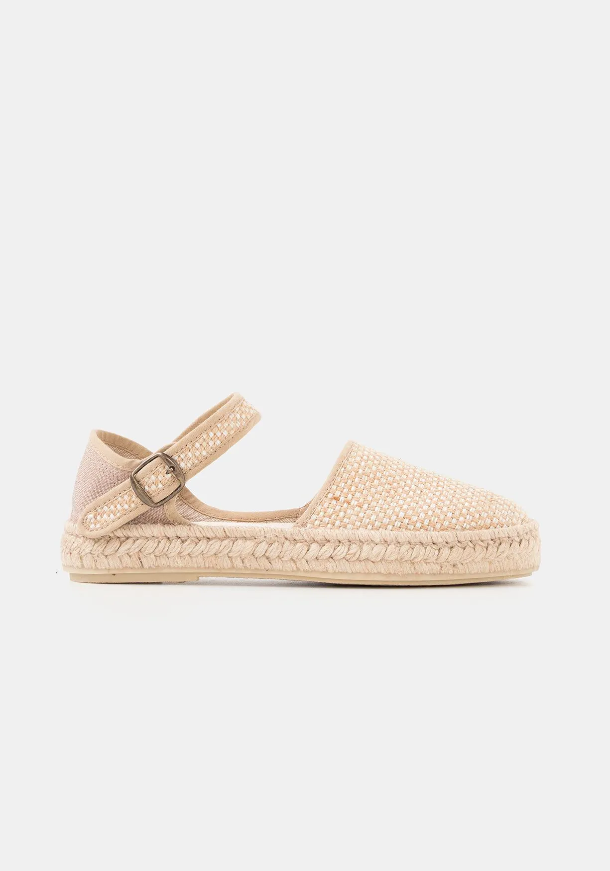 Sandalias con tira hebilla y suela sostenible de Mujer TEX