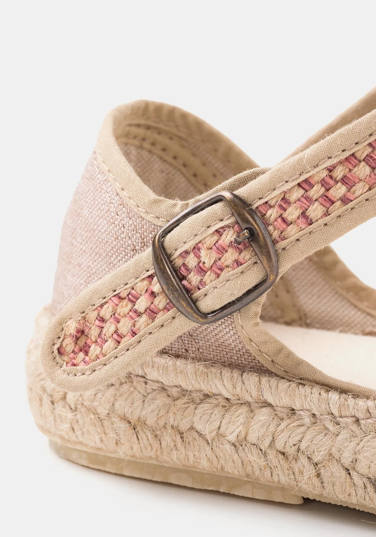 Sandalias con tira hebilla y suela sostenible de Mujer TEX