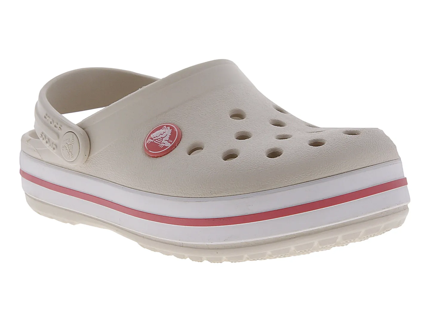 Sandalias Crocs Crocband Gris Para Niña