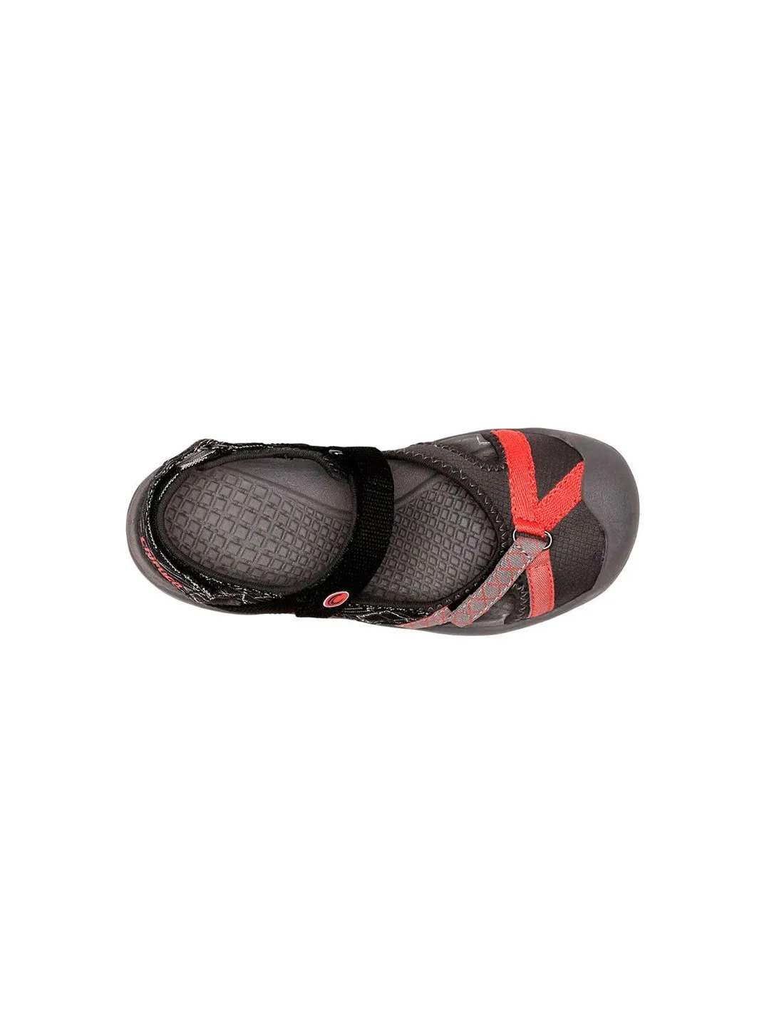 Sandalias de Montaña Chiruca Palmera 18 Mujer Negro/Naranja