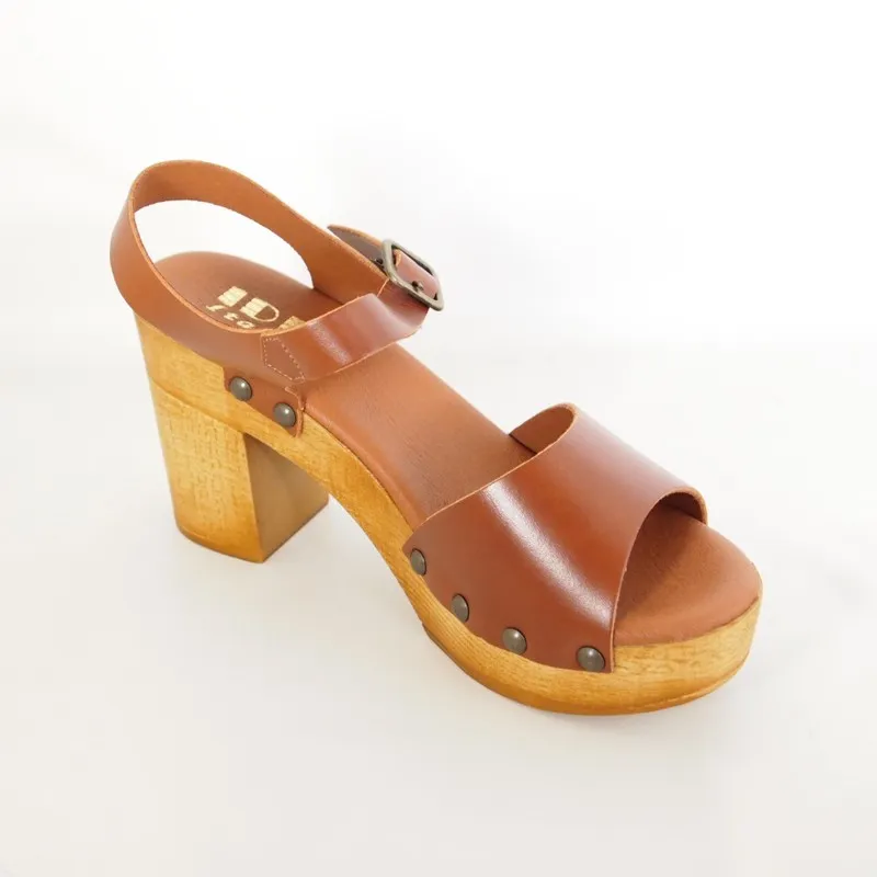 Sandalias Idee Italiane 747 Cuero