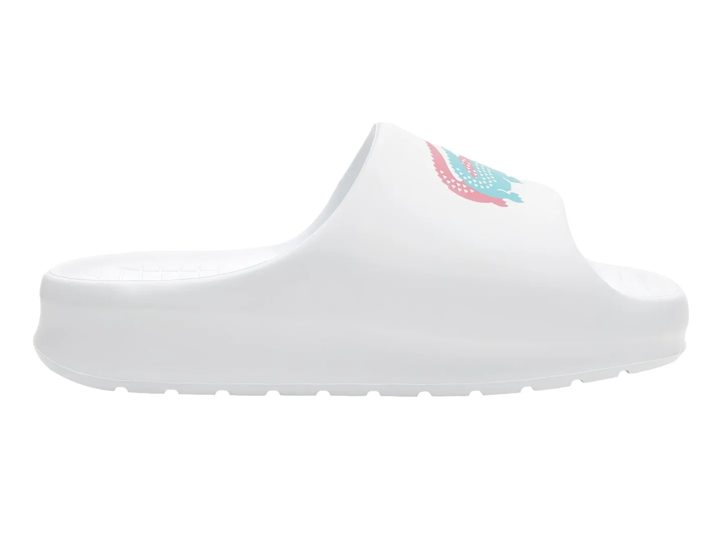 Sandalias Lacoste Croco   Blanco Para Mujer