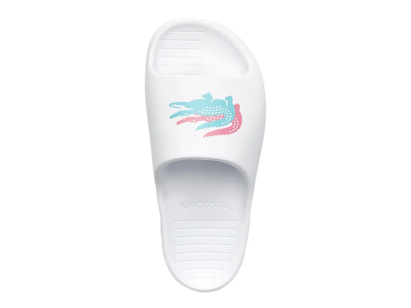 Sandalias Lacoste Croco   Blanco Para Mujer