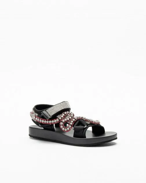 SANDALIAS NANKU COUTURE NKS40 NEGRO