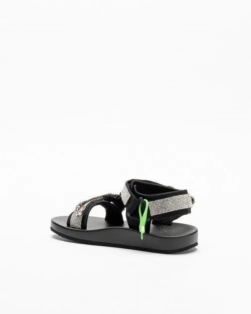 SANDALIAS NANKU COUTURE NKS40 NEGRO