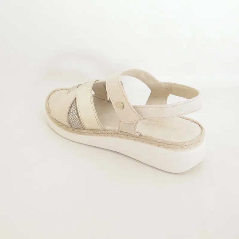 Sandalias Riposella 16263 Beige