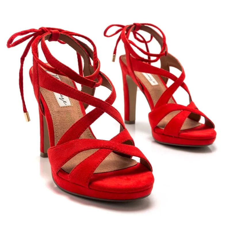 Sandalias Vestir de Mujer MARIAMARE 68342 Rojo 54679
