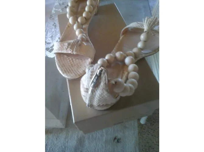 Sergio Rossi Sandalias Beige 
