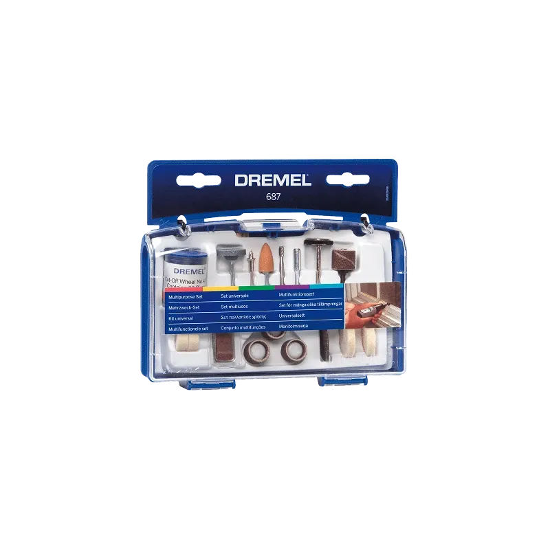 Set de 52 accesoros Dremel 687JA