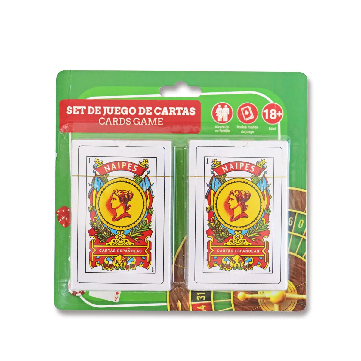 Set de Juego de Cartas Espaolas