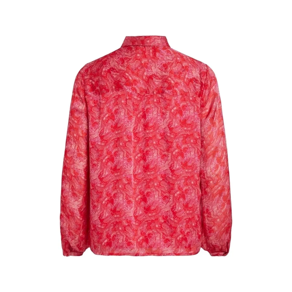 SHIRT LAYLA VIE L/S  PINK YARROW