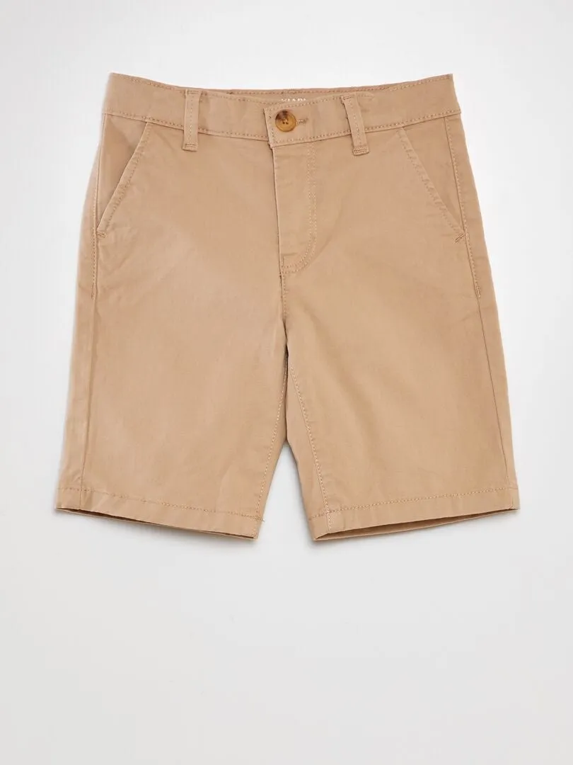 SHORT CHINO  BEIGE