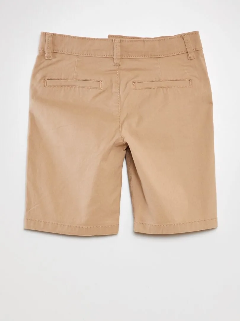 SHORT CHINO  BEIGE