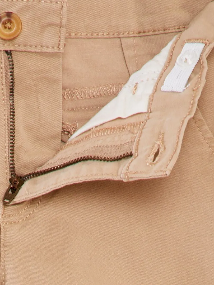 SHORT CHINO  BEIGE