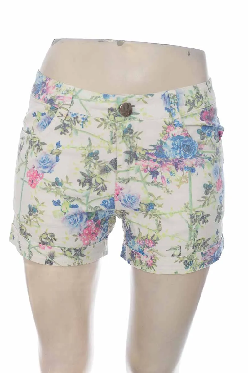 SHORT COLOR BLANCO  FASHION