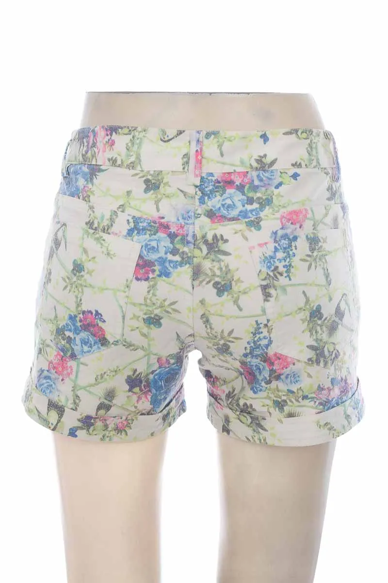 SHORT COLOR BLANCO  FASHION