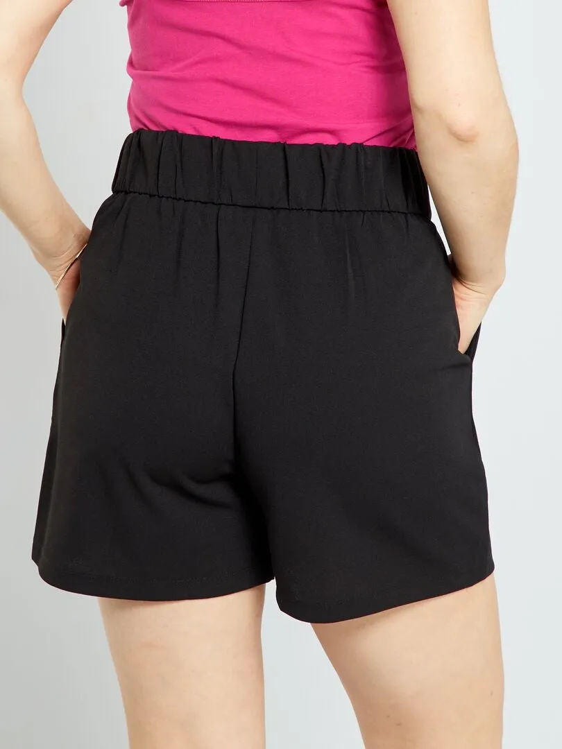 SHORT LISO 'JDY'  NEGRO