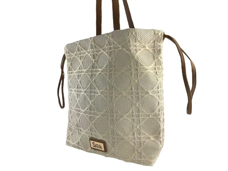 Simó Sastre | Bolso shopping orgánico, vegano y artesanal Algodón Kelly