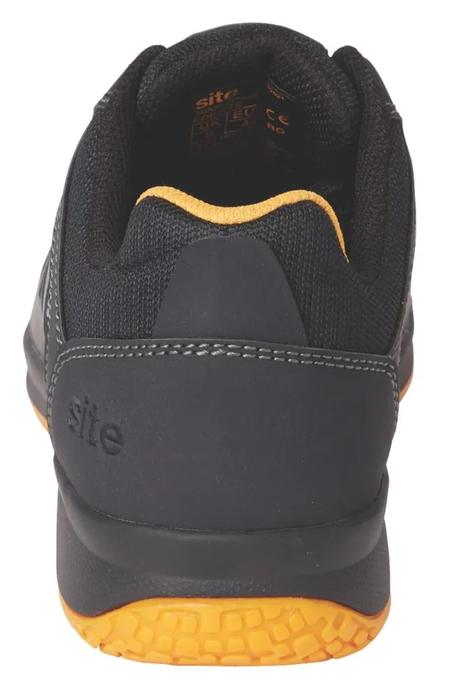 Site Edenite, zapatillas de seguridad, negro/gris, talla 43