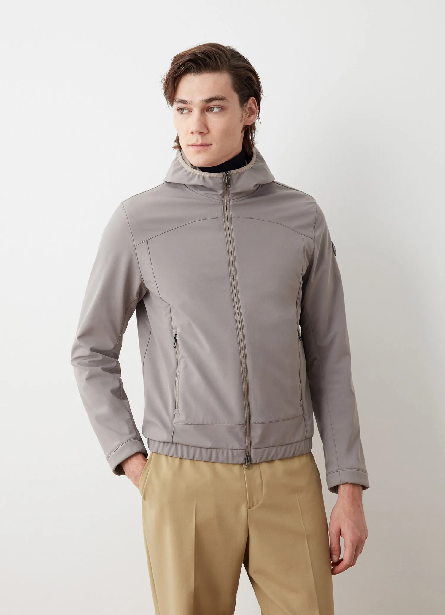 Softshell otoñal impermeable