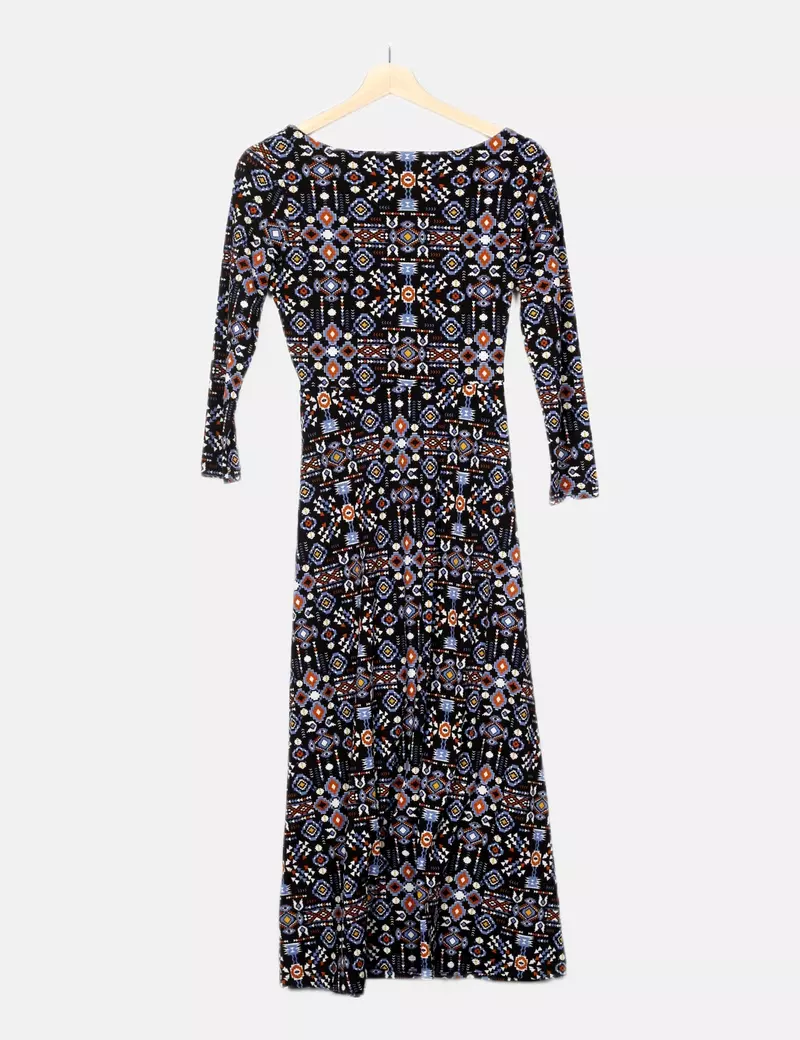 Springfield Vestido negro étnico