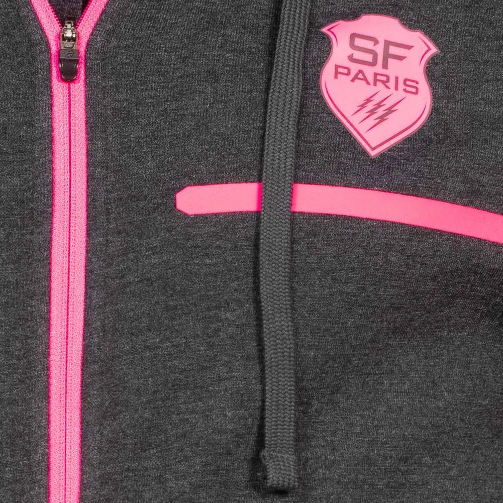 STADE FRANçAIS ASICS HOMBRE SUDADERA CON CREMALLERA Y CAPUCHA 2111A082021